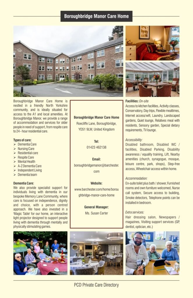 boroughbridge manor care home